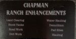 CHAPMAN RANCH ENHANCEMENTS